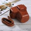 HONGYAN Camera Bags Full Body Camera PU Leather Case Bag with Strap for Olympus EPL7 / EPL8 Camera case (Color : Brown) view 2