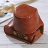 HONGYAN Camera Bags Full Body Camera PU Leather Case Bag with Strap for Olympus EPL7 / EPL8 Camera case (Color : Brown) view 4