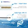 Maswell Cellular 5G Internal Antenna Helium Antenna ipex Lora 700MHz ~6000MHz Mini-Profile Wideband All 5G 4G 3G WiFi Bands and Bluetooth wimax zigbee Compatible view 3