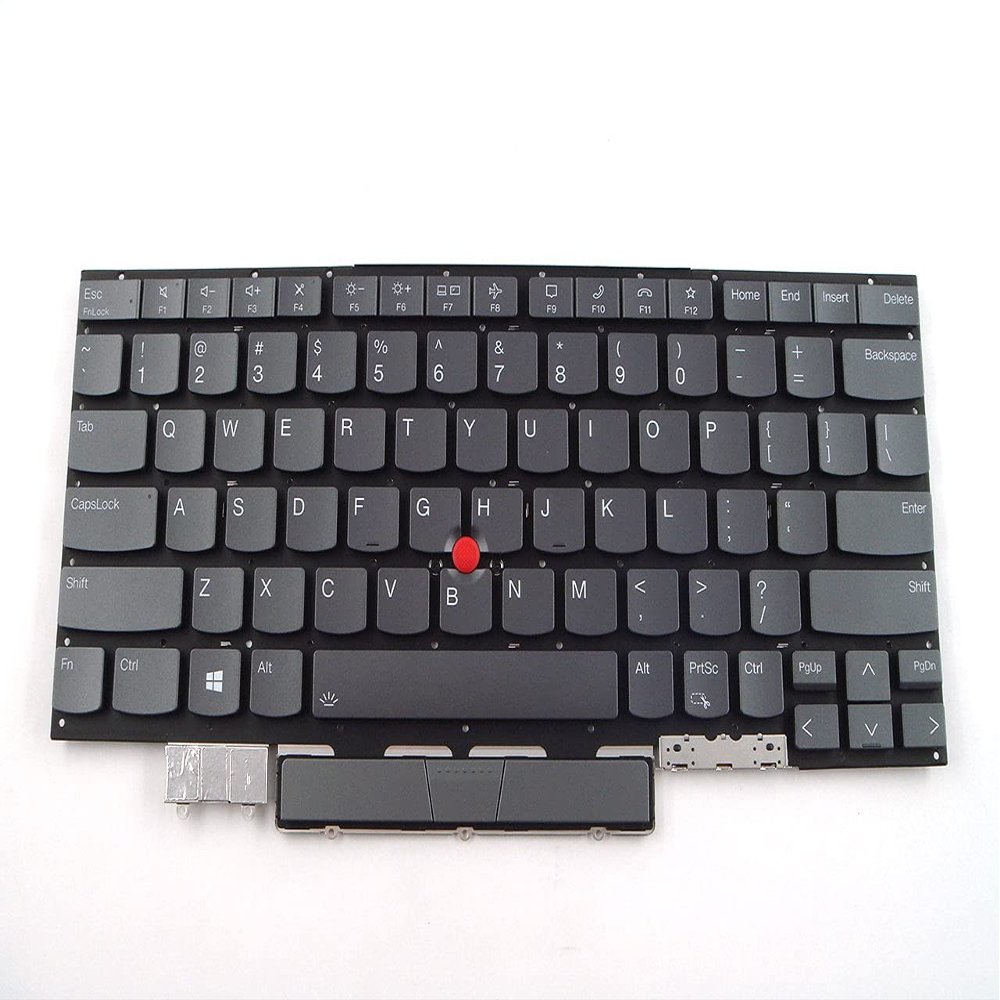 Bayjebu Parts for Lenovo ThinkPad X1 Yoga Gen 6 6th(20XY 20Y0) Keyboard US English Backlit Without Bezel 5M11C40988