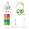 BuddyPhones School Plus Wireless | Comfort Headphones for Kids + Detacheable High-Performance BoomMic - SafeAudio Volume-Limiting, Includes Cable Sharing Jack and Travel Bag (Green) view 3