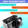 SRUIM Waterproof Housing Case for GoPro Hero11 10 9 Max Lens Mod, Underwater Diving Protective Shell 40M with Bracket Accessories view 4
