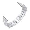 RuiRdot Gear S2 Watch Strap, 5.5"-8.0" Adjustable Band Stainless Rhinestones Replacement Strap with Bezel Compatible with Galaxy Watch 3 41mm/Galaxy Watch 42mm/Active 40mm/Active2 40mm 44mm, Silver view 3