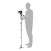Manfrotto Element MII Video Kit Aluminium Fluid Monopod with Video Head, Slim and Lightweight, Loads up to 4kg, Foldable Fluid Base, 4 Sections, Twist Locks, for mirrorless and DSLR Cameras view 2