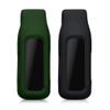 kwmobile 2X Clip Holders Compatible with Fitbit Inspire 3 / Inspire 2 / Ace 3 - Clip-On Holder Replacement Set - Black/Dark Green view 4