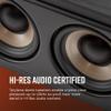 Polk Signature Elite ES35 Slim Center Channel Speaker - Hi-Res Audio Certified, Dolby Atmos & DTS:X Compatible, 1" Tweeter & (6) 3" Woofers, Dual Power Port for Effortless Bass, Stunning Black view 3