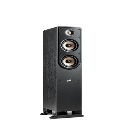 Polk Signature Elite ES50 Tower Speaker - Hi-Res Certified, Dolby Atmos Speakers & DTS:X Compatible, 1" Tweeter & (2) 5.25" Woofers, Power Port Technology for Effortless Bass, Stunning Black