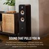 Polk Signature Elite ES55 Tower Speaker - Hi-Res Audio Certified, Dolby Atmos Speakers & DTS:X Compatible, 1" Tweeter & (2) 6.5" Woofers, Power Port Technology for Effortless Bass, Stunning Black view 3