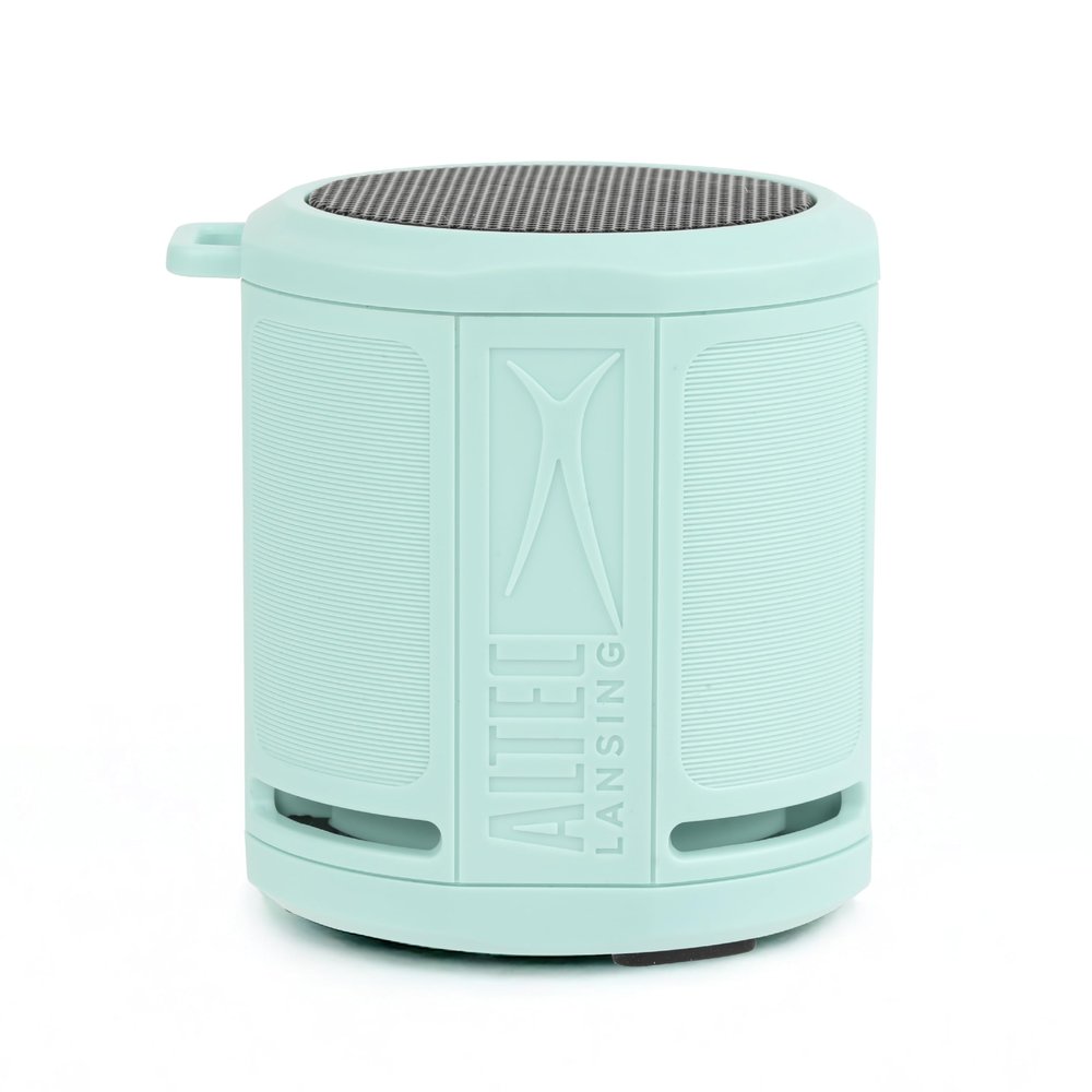 Altec Lansing HydraMicro - Waterproof Bluetooth Speaker, Lightweight & Portable Speaker for Travel & Outdoor Use, Mint