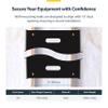 StarTech.com 10U Wall Mount Network Rack, 14 in Deep (Low Profile), 19" Patch Panel Bracket for Shallow Server, IT Equipment, Network Switches, 77lbs/35kg Weight Capacity, Black (RACK-10U-14-BRACKET) view 4