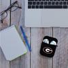 AirPods Case, University of Georgia AirPods Pro (Gen 1 & 2) / Black (Faux Leather) view 2