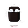 AirPods Case, University of Georgia AirPods Pro (Gen 1 & 2) / Black (Faux Leather) view 4