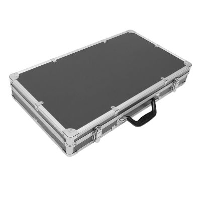 Large Tool Box Universal Aluminum Case Hard Carrying Case with Foam Protects Electronics Tools Cameras and Testing Equipment Chest Hard