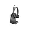Poly - Voyager 4310 UC Wireless Headset + Charge Stand (Plantronics) - Single-Ear Headset w/Mic - Connect to PC/Mac via USB-C Bluetooth Adapter, Cell Phone via Bluetooth -Works with Teams, Zoom &More view 1