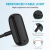 EEweca [2-Pack] Charger Cable for Fitbit Charge 6/Charge 5/Luxe, Replacement Charger for Fitbit Charge 6/Charge 5/Luxe (3.3 ft/1.6 ft) view 2