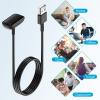 EEweca [2-Pack] Charger Cable for Fitbit Charge 6/Charge 5/Luxe, Replacement Charger for Fitbit Charge 6/Charge 5/Luxe (3.3 ft/1.6 ft) view 4