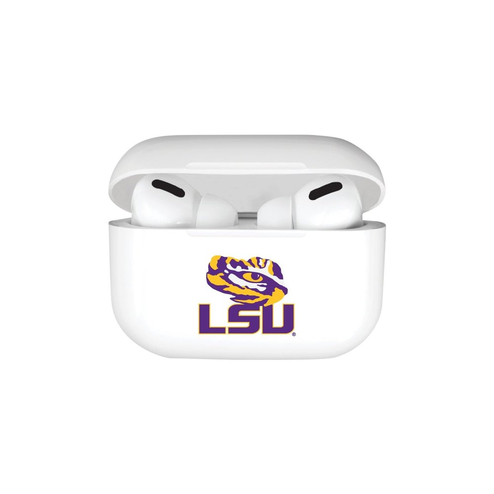 AirPods Case, Louisiana State University AirPods Pro (Gen 1 & 2) / White (TPU)