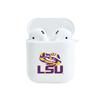 AirPods Case, Louisiana State University AirPods Pro (Gen 1 & 2) / White (TPU) view 3