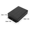 Aluminum GPS Case, Aluminum Shell for GPS, Practical Wire Aluminum Box for Printed Circuit Board Anti Thunder Aluminum Shell Diy Electronic Products view 3