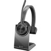 Poly - Voyager 4310 UC Wireless Headset (Plantronics) - Single-Ear Headset with Boom Mic - Connect to PC/Mac via USB-A Bluetooth Adapter, Cell Phone via Bluetooth - Works with Teams, Zoom & More,Black view 1