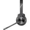Poly - Voyager 4310 UC Wireless Headset (Plantronics) - Single-Ear Headset with Boom Mic - Connect to PC/Mac via USB-A Bluetooth Adapter, Cell Phone via Bluetooth - Works with Teams, Zoom & More,Black view 2