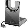 Poly - Voyager 4310 UC Wireless Headset (Plantronics) - Single-Ear Headset with Boom Mic - Connect to PC/Mac via USB-A Bluetooth Adapter, Cell Phone via Bluetooth - Works with Teams, Zoom & More,Black view 3