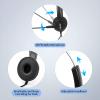 AGPTEK Binaural Headset Bundle with Monaural Headset, Noise Cancelling Corded Headset Headphone with 4-Pin RJ9 Crystal Head and Mic Microphone for Desk Phone - Telephone Counselling Services, Insuran view 3