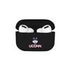 AirPods Case, University of Connecticut AirPods/Black (TPU) view 3
