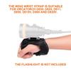 ORCATORCH WS02 Diving Flashlight Wrist Mount Glove, Hands Free Dive Light Holder Universal Adjustable Wrist Strap, Scuba Accessories for ZD710, D630, D620, D511, D850, D910V, D900V Dive Light view 3