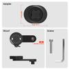 FASTAND Bike Stem Phone Mount with Dual Lock Buckles  CNC Aluminum Center Holder for iPhone & Android | Quick Install | Anti-Shake Clamp for MTB/Road/Mountain view 3