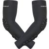 Hobrave Padded Arm Sleeves 2 Pack Crashproof Elbow Forearm Pads Compression Protection Support for Basketball Volleyball view 1