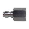 HMKUGO 8mm Quick-Disconnect Plug Adapter, Stainless Steel M10x1 Female Thread, PCP Paintball Charging Fittings with Sealing O-Ring view 2