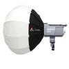 Aputure Amaran 100D S with Aputure Lantern 65cm Softbox Kit,130W LED Video Light,5600K CRI+95 with Bowens Mount for Photography,YouTube Films view 1
