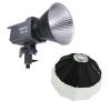 Aputure Amaran 100D S with Aputure Lantern 65cm Softbox Kit,130W LED Video Light,5600K CRI+95 with Bowens Mount for Photography,YouTube Films view 2