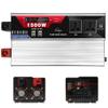 ZWJABYY Power Inverters 2000W 3000W 4000W 6000W Peak Pure Sine Wave Inverter 12V 24V Dc to 110V 220V Ac Car Power Inverter with Remote Control 2 Ac Outlets 6 USB 2.1A Port,1500W-24Vto110V view 1