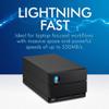 LaCie 2big Dock 36TB External HDD - Thunderbolt and USB4 Compatibility, Data Recovery (STLG36000400) view 2