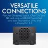 LaCie 2big Dock 36TB External HDD - Thunderbolt and USB4 Compatibility, Data Recovery (STLG36000400) view 3