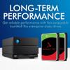 LaCie 2big Dock 36TB External HDD - Thunderbolt and USB4 Compatibility, Data Recovery (STLG36000400) view 4