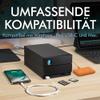 LaCie 2big Dock RAID 16TB External HDD - Thunderbolt and USB4 Compatibility, Data Recovery (STLG16000400) view 4