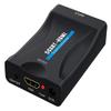PremiumCord SCART to HDMI Converter with 230V Power Supply Full HD 1080p Resolution Black view 1
