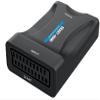 PremiumCord SCART to HDMI Converter with 230V Power Supply Full HD 1080p Resolution Black view 2