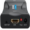 PremiumCord SCART to HDMI Converter with 230V Power Supply Full HD 1080p Resolution Black view 4