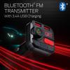 Monster Bluetooth FM Transmitter for Car Cigarette Lighter, Bass Boost, Track Back/Forward, Volume, Play/Answer Buttons, Micro SD Card Slot, Microphone, 2 USB Chargers, Google Voice & Siri Compatible view 2