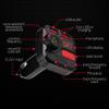 Monster Bluetooth FM Transmitter for Car Cigarette Lighter, Bass Boost, Track Back/Forward, Volume, Play/Answer Buttons, Micro SD Card Slot, Microphone, 2 USB Chargers, Google Voice & Siri Compatible view 3
