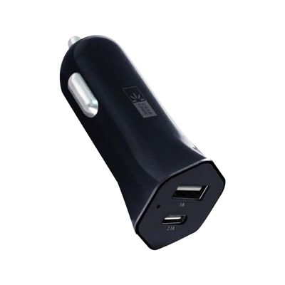 Case Logic BYTECH CLOPV3102BK BYTECH 3.1A USB/C-Type CAR CHRGER-BK