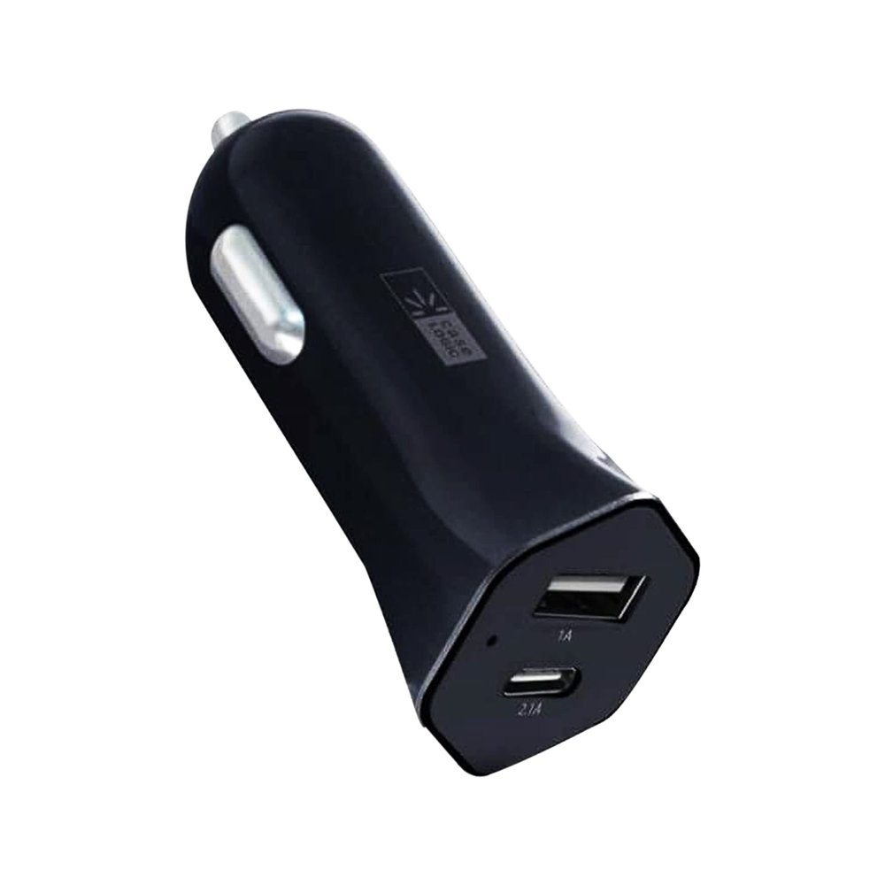 Case Logic BYTECH CLOPV3102BK BYTECH 3.1A USB/C-Type CAR CHRGER-BK