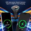 Monster Bluetooth FM Transmitter for Car Cigarette Lighter with 20W QC3.0 USB A & USB C PD Charger, Bass Boost Button, Flash Drive Port, Google Voice & Siri Compatible, Hands-Free Calls, Microphone view 4