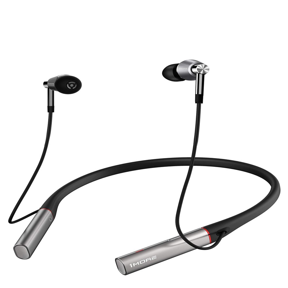 1MORE Wireless Earbuds Triple Driver Bluetooth Neckband Earphones with Hi-Res LDAC Wireless Sound Quality,Fast Charging,7-Hour Playtime,Environmental Noise Isolation (Renewed)