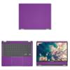 Decalrus - Protective Decal for The Lenovo Chromebook Flex 5 13 2-in-1 (13.3" Screen) Laptop Purple Carbon Fiber wrap CFlenovoChrmbkFlex5_13Purple view 1