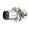 M8 Connector, 6Pin Panel Connector M8 Aviation for Male Socket for Industry view 2